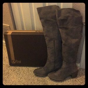 Diba over the knee boots new 10